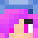 Blue/White Candy-Fox Girl - Girl Minecraft Skins - image 3
