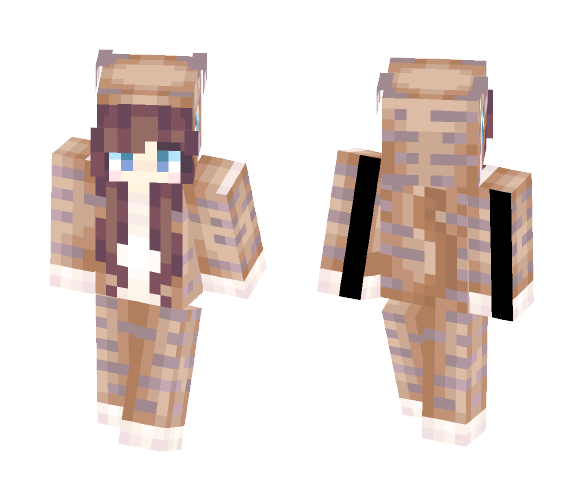 Tiger onesie - Female Minecraft Skins - image 1