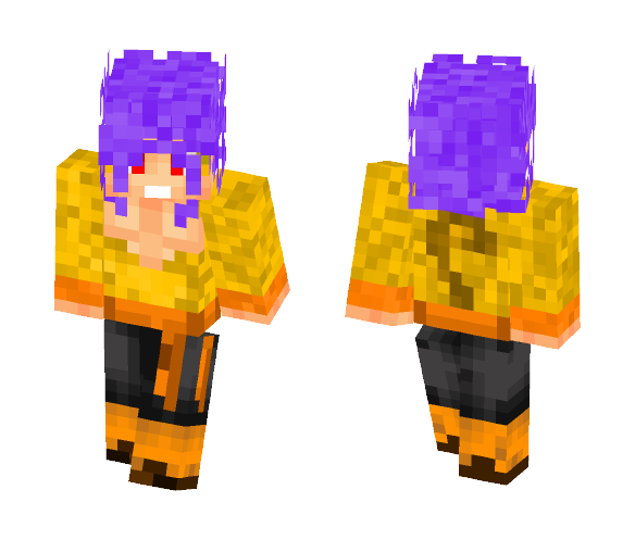 My personal ssj6 Trunks - Male Minecraft Skins - image 1