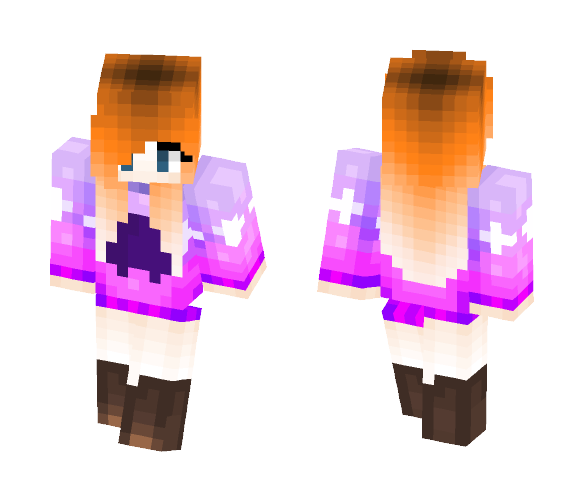 Cute girl {◕ ◡ ◕} - Cute Girls Minecraft Skins - image 1