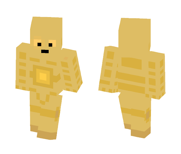 C-3PO - Male Minecraft Skins - image 1