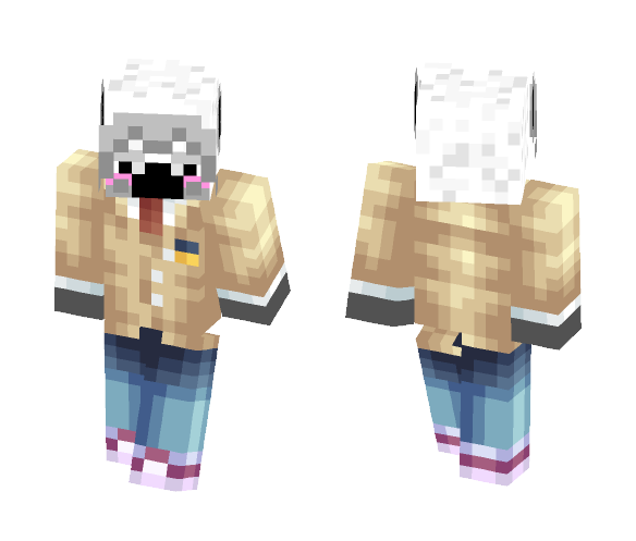Llama Senpai - Male Minecraft Skins - image 1