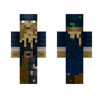 Davy Jones - 3D Jacket - Male Minecraft Skins - image 2