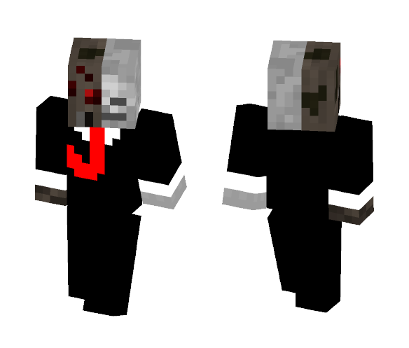 Spider and Skeleton (Business Suit) - Other Minecraft Skins - image 1