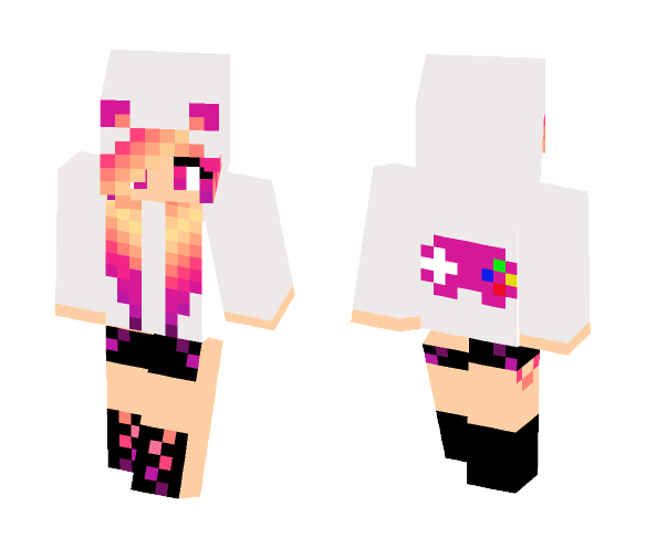 Cool Gamer Girl Minecraft Skins