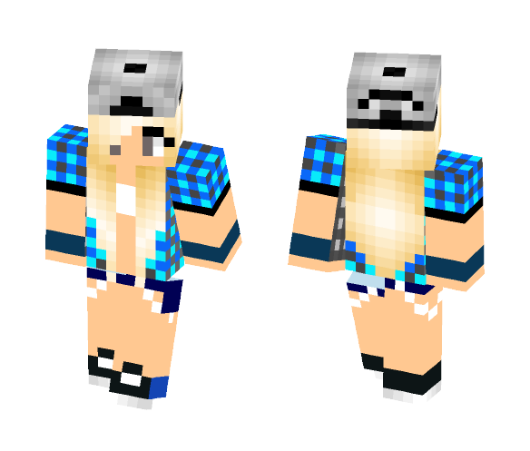 Tomboy Girl - Girl Minecraft Skins - image 1