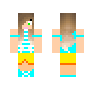Cute beach babe - Female Minecraft Skins - image 2