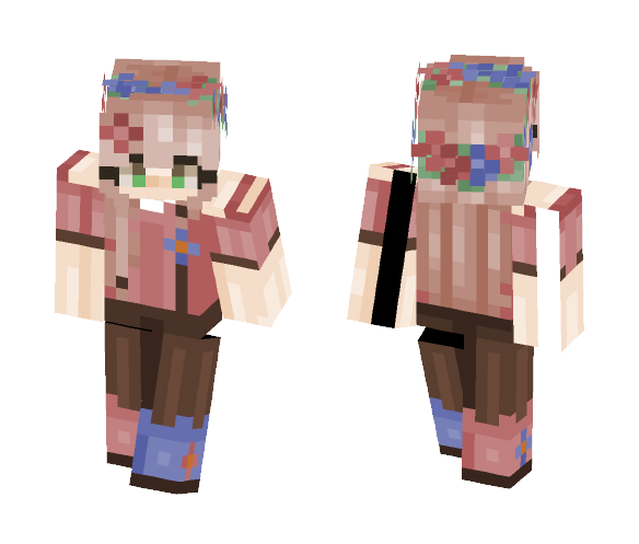 ~Flowers~ - Female Minecraft Skins - image 1