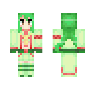 Flygon Gijinka - Female Minecraft Skins - image 2