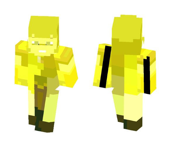 Yellow Diamond - Female Minecraft Skins - image 1