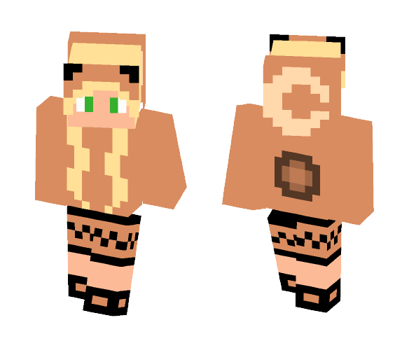 Teddiursa Girl - Girl Minecraft Skins - image 1