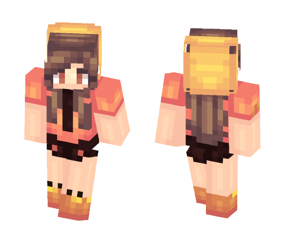 Summer sunrise - Female Minecraft Skins - image 1