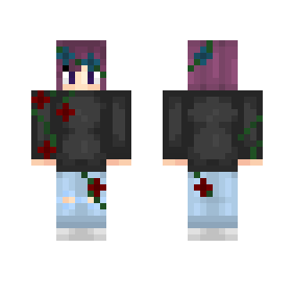Roses are Red, Violets are Blue~ - Male Minecraft Skins - image 2