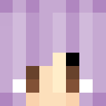 Version With Silver Lilac Hair - Female Minecraft Skins - image 3
