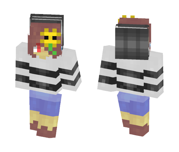Undertale OC or whatever idk - Male Minecraft Skins - image 1