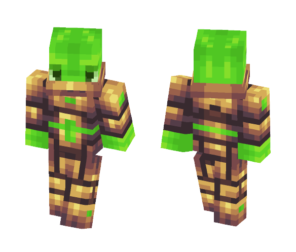 My Take On: Alien Warrior - Male Minecraft Skins - image 1