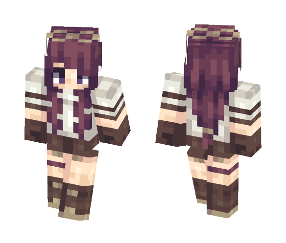 ℙ¥ηℯ|Thinggg.... Adventurer? - Female Minecraft Skins - image 1