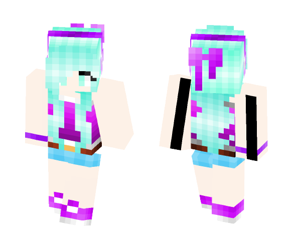 my real name is Ashley hi - Female Minecraft Skins - image 1