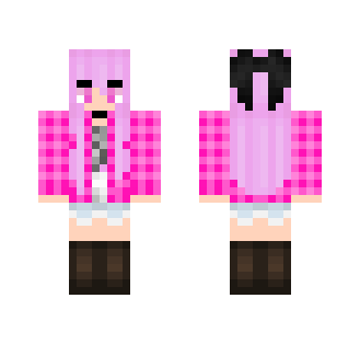 BubbleGum Girl ◎[▪‿▪]◎ - Girl Minecraft Skins - image 2