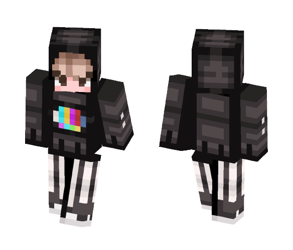theres a screen on my chest - Male Minecraft Skins - image 1