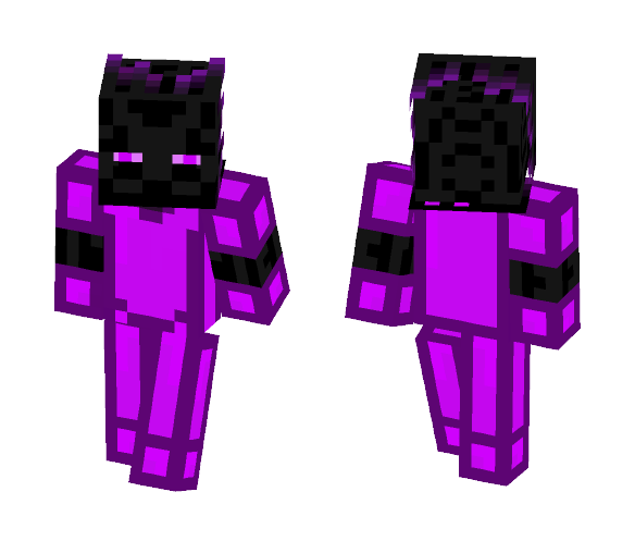 Enderman with armor - Male Minecraft Skins - image 1