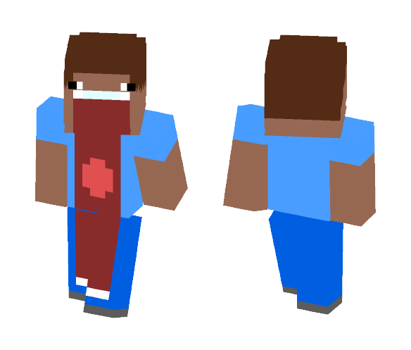 Jaw Dropping Steve - Male Minecraft Skins - image 1