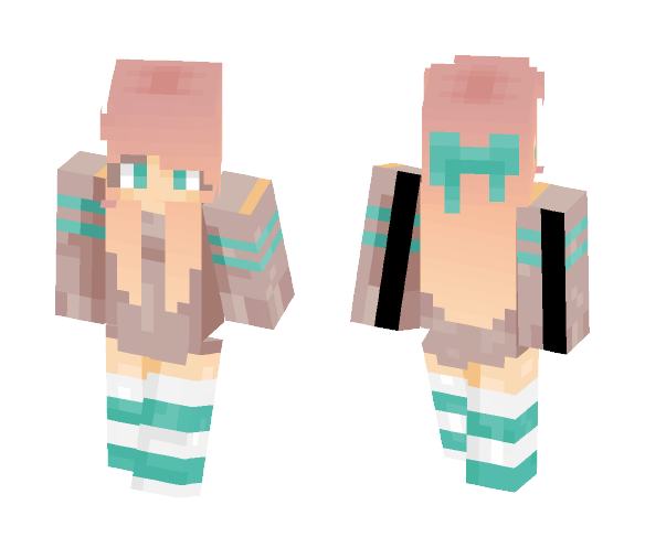 Peach - Female Minecraft Skins - image 1