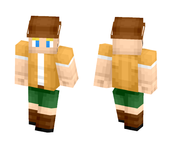 Blonde Hiker - Male Minecraft Skins - image 1