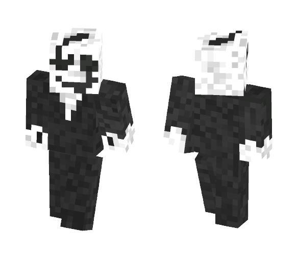 W.D.GASTER - Male Minecraft Skins - image 1