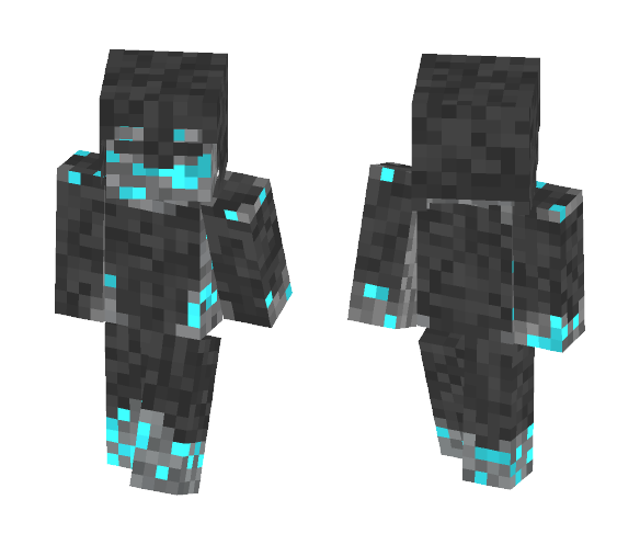 Diamond Orefolk Warrior - Male Minecraft Skins - image 1