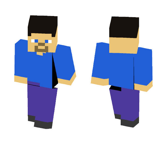 Simple Steve - Male Minecraft Skins - image 1