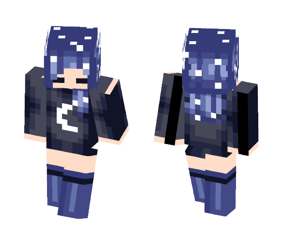 Under the Stars ~ Bowsteria - Female Minecraft Skins - image 1