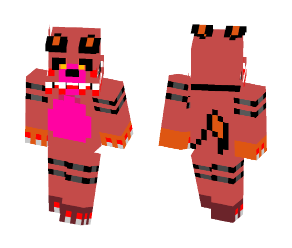 Nightmare Funtime Zoxy the Fox - Female Minecraft Skins - image 1