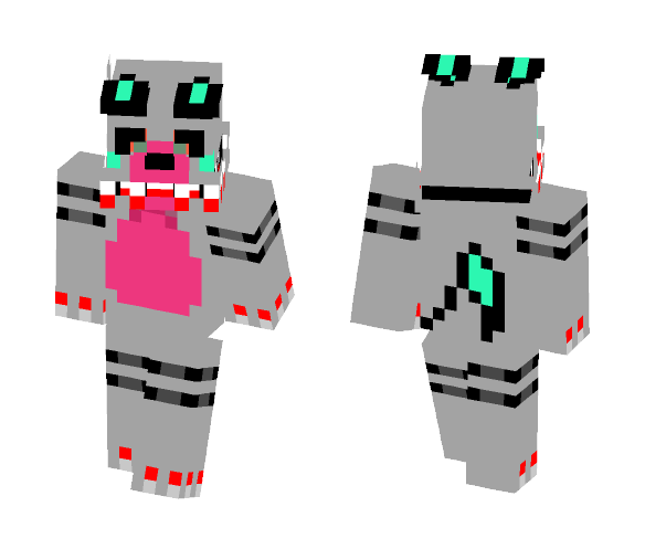 Nightmare Funtime Toxy the fox - Female Minecraft Skins - image 1