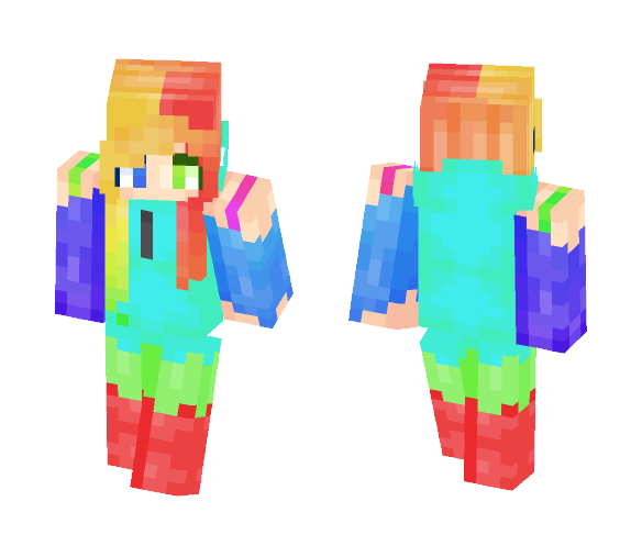 Taste the Rainbow - Female Minecraft Skins - image 1