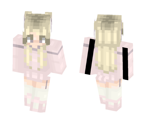 just a blonde cutie ♡ - Female Minecraft Skins - image 1