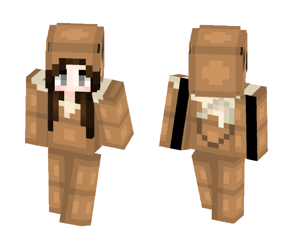 Eevee Onesie - Female Minecraft Skins - image 1