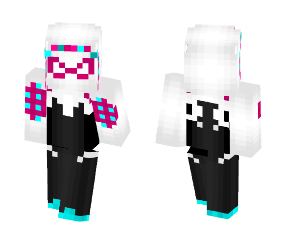 Spider Gwen - Female Minecraft Skins - image 1