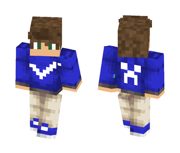 Nike and Creeper! XD - Male Minecraft Skins - image 1