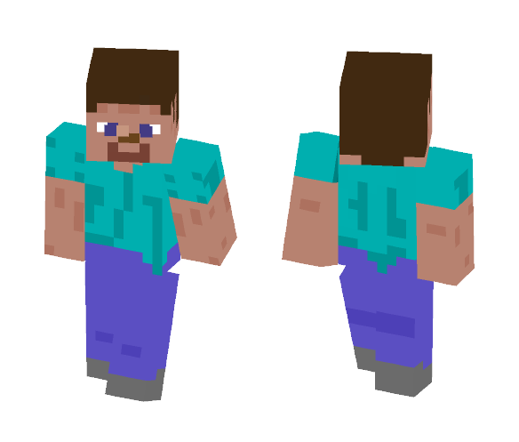 Simply Shaded Steve :) - Male Minecraft Skins - image 1