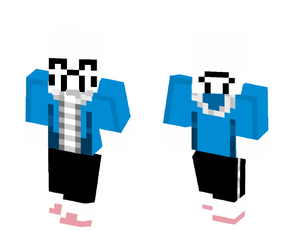 Sans from undertale - Male Minecraft Skins - image 1