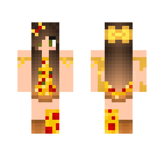 Pizza Girl V2 - Girl Minecraft Skins - image 2