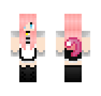 Pink Cat Maid - Cat Minecraft Skins - image 2