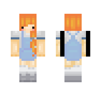 girl in overalls [dg] - Girl Minecraft Skins - image 2