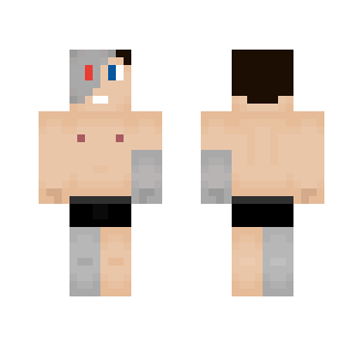 Escaped Cyborg (Hand Shaded) - Male Minecraft Skins - image 2