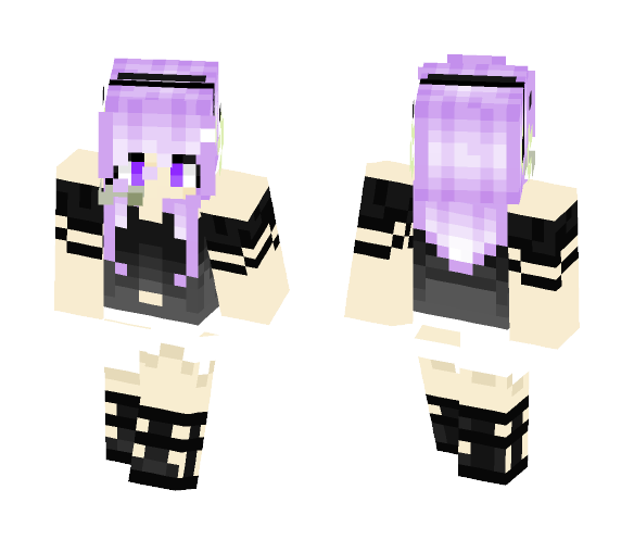 my gaming profile skin or worier - Female Minecraft Skins - image 1