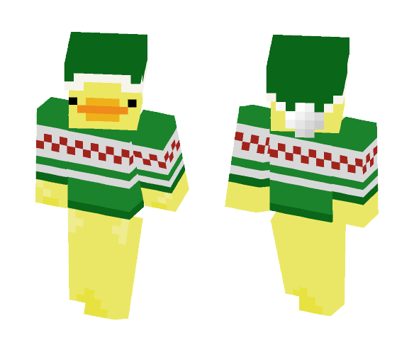 Christmas Duck - Christmas Minecraft Skins - image 1