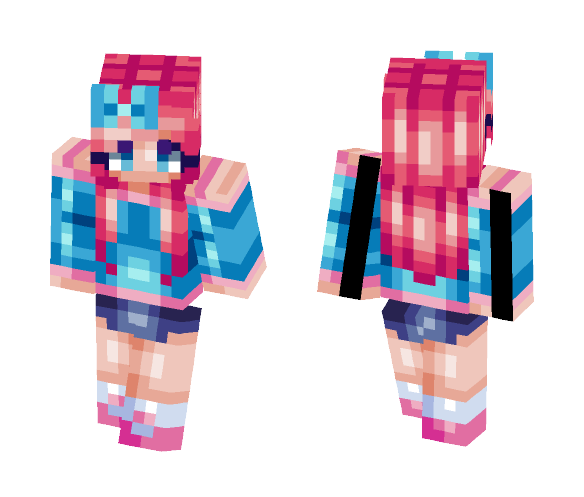 oH LOOK ANOTHER REMAKE - Female Minecraft Skins - image 1