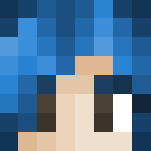 asina blue hair beauty - Male Minecraft Skins - image 3