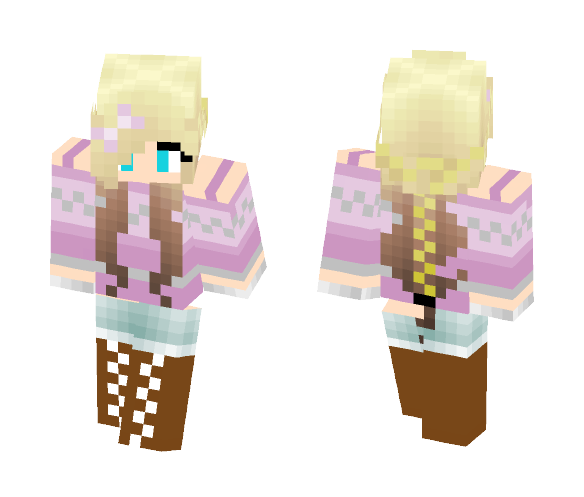 hot coco and me - Female Minecraft Skins - image 1